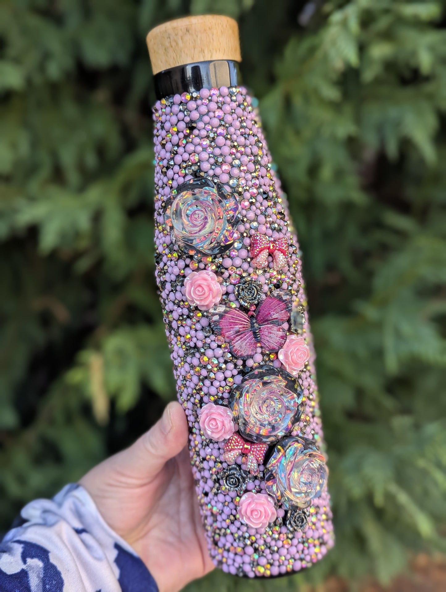 Pretty in Pink 17 oz Water Bottle
