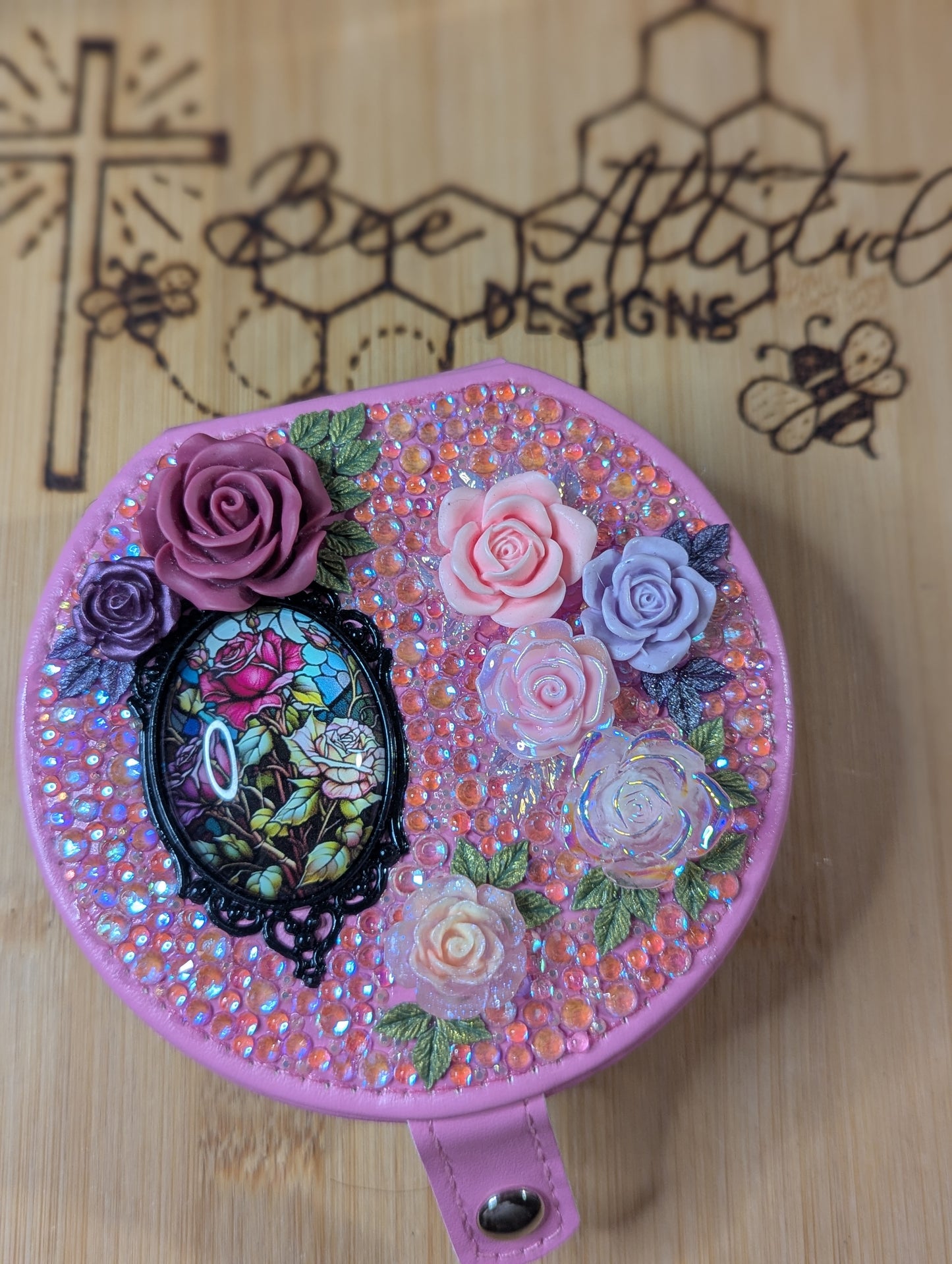 Jewelry Box - Pink Roses