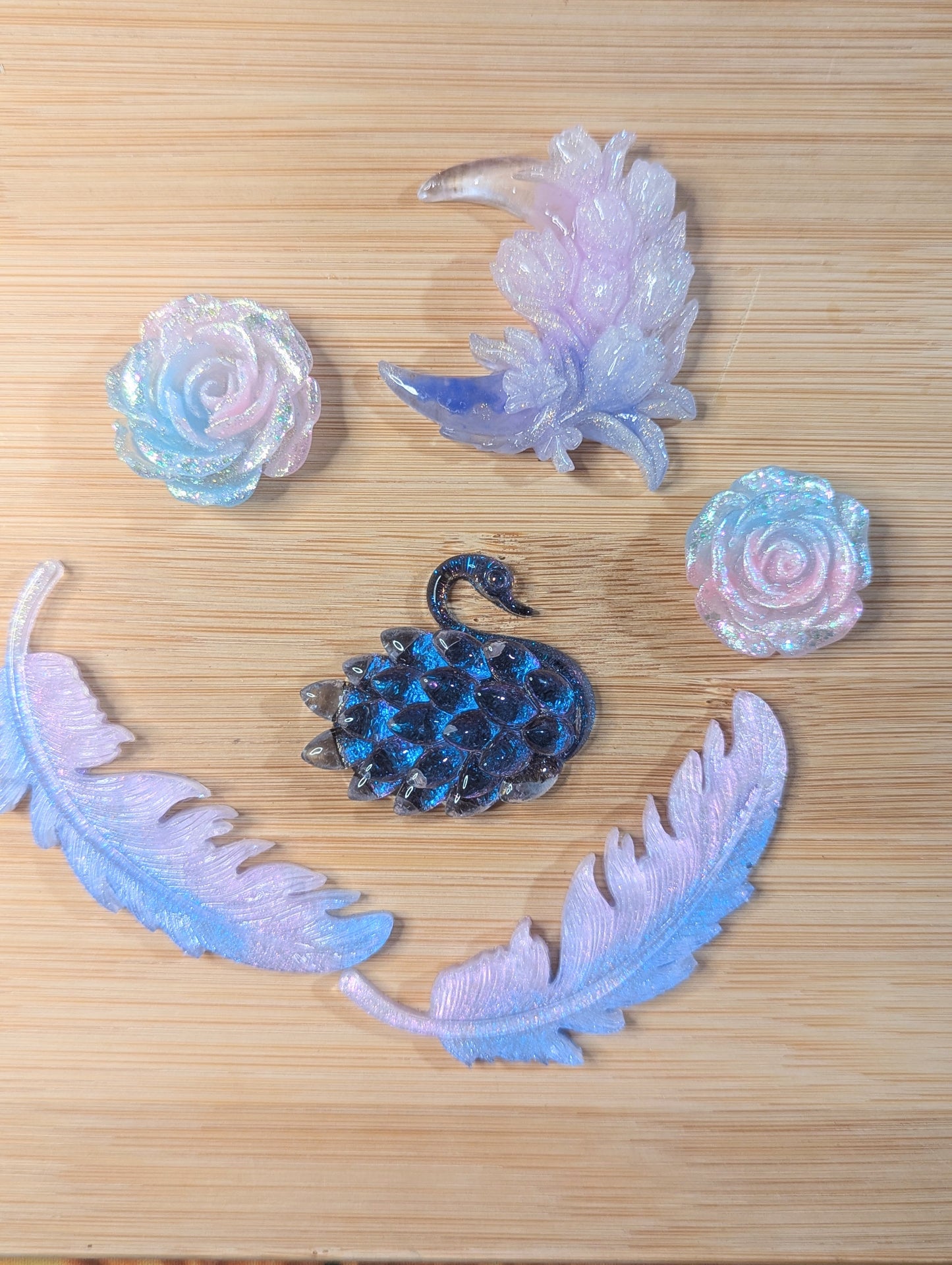 Resin Flatback Sets -Night Glow