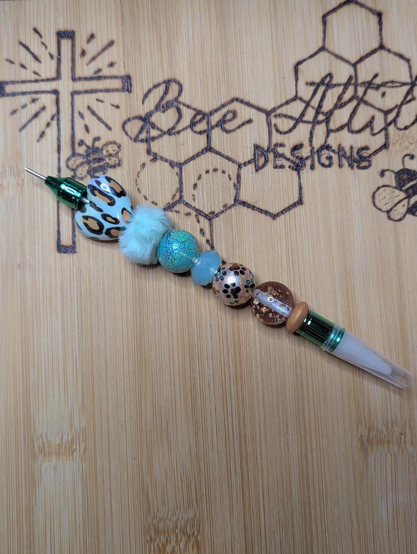 Wax Pen- Blue Cheeta