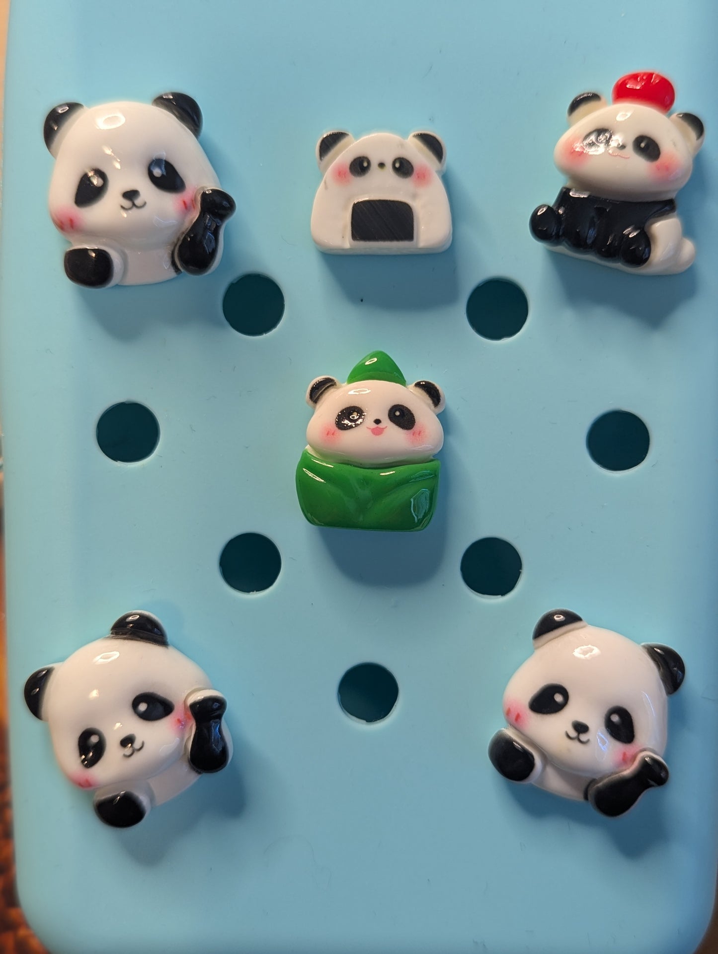 Croc Charms - Pandas