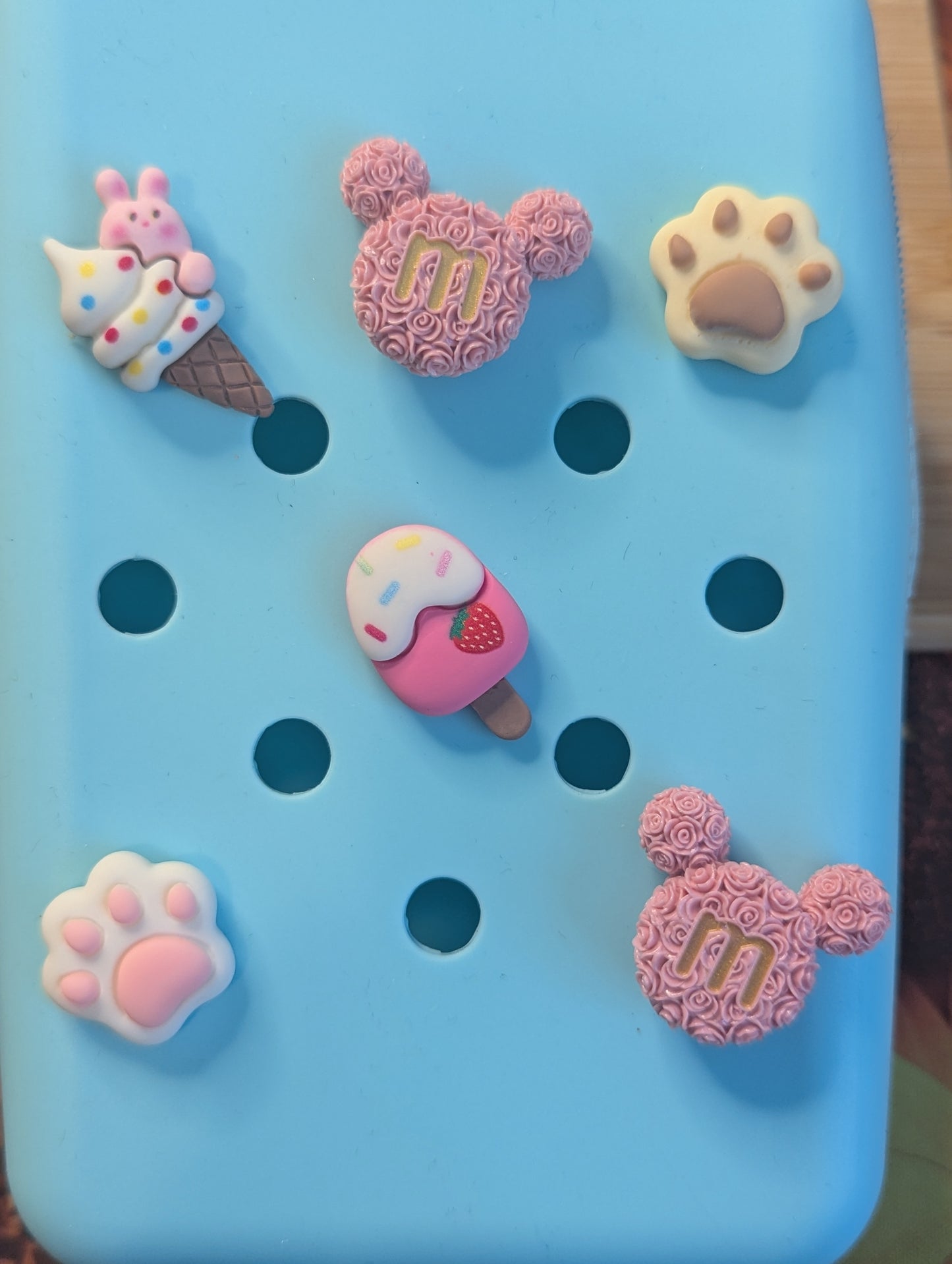 Croc Charms - Ice Cream Party