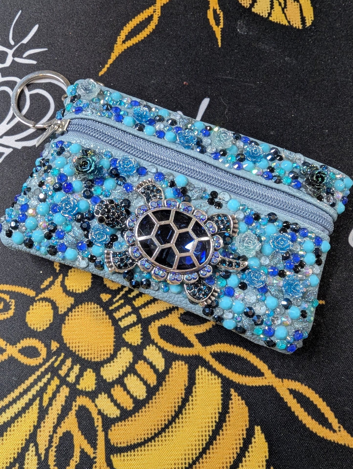 Coin Purse - Blue Turtle