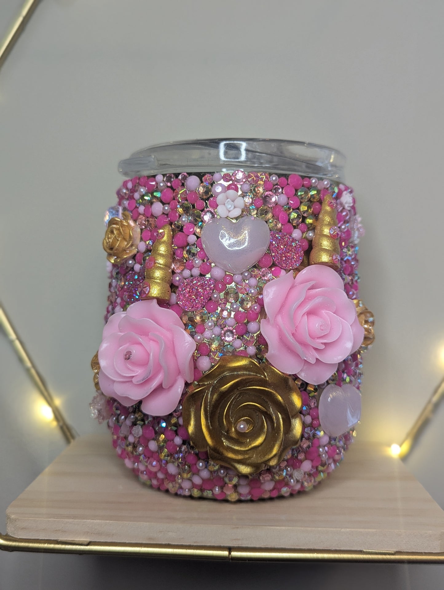 12 oz Unicorn Bling Tumbler