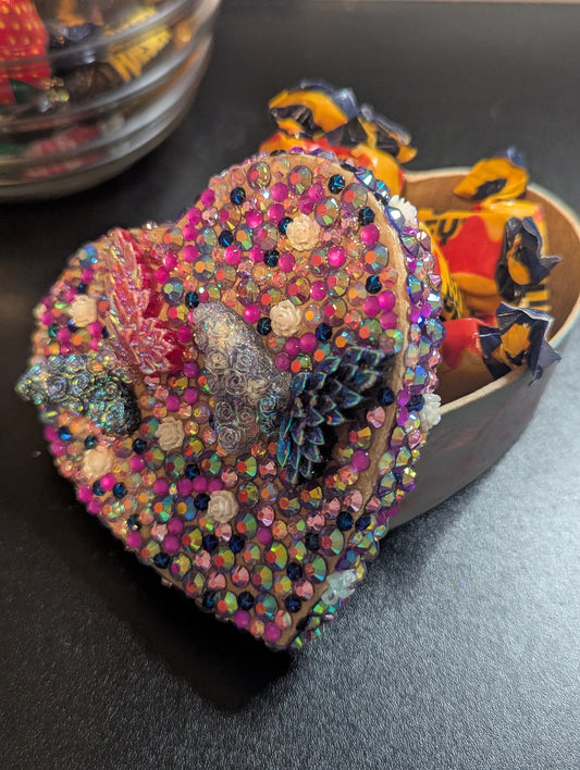 Valentine Box - Purple & Blue Butterfly