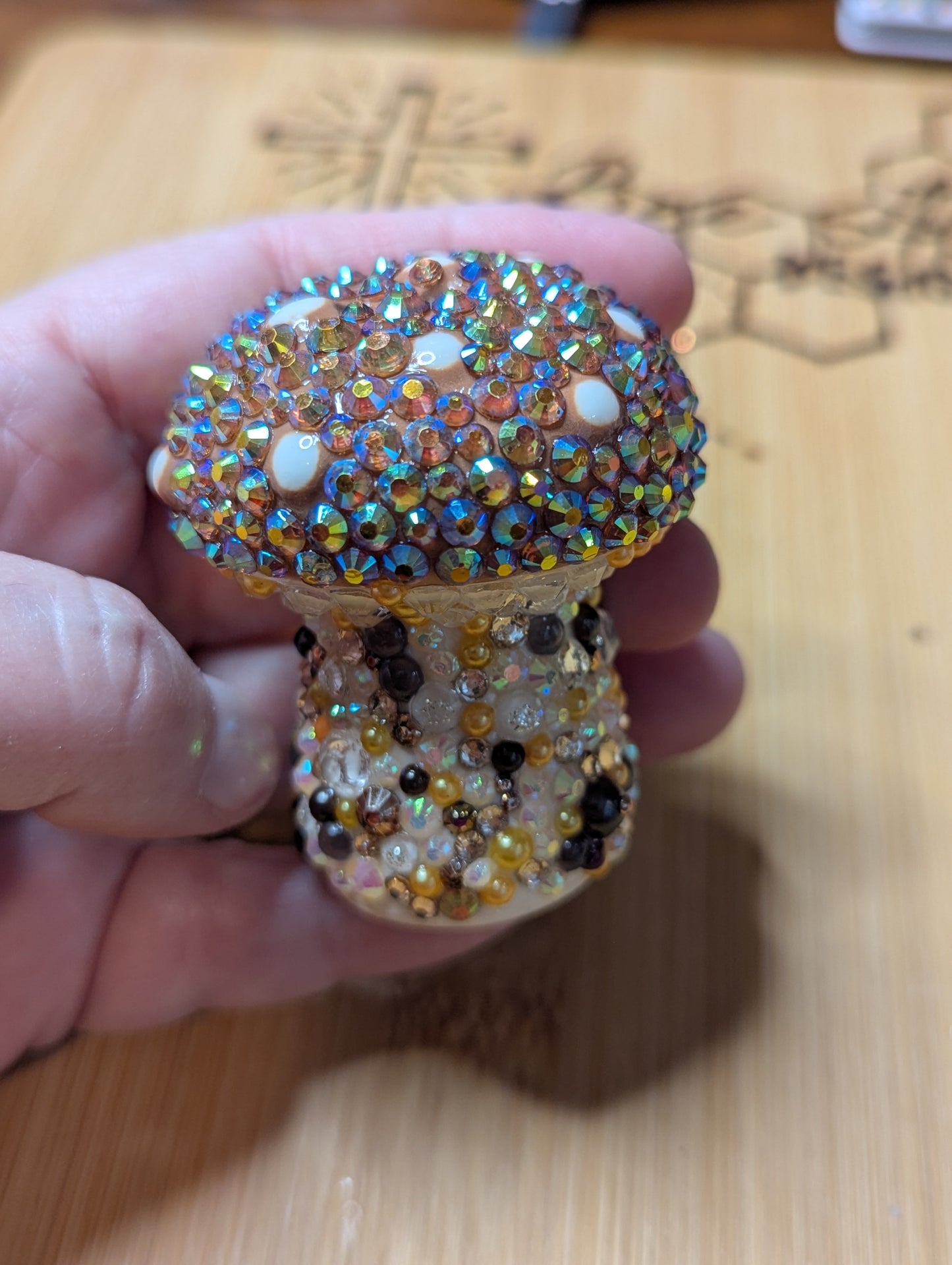 Ceramic Mushroom Salt Shaker