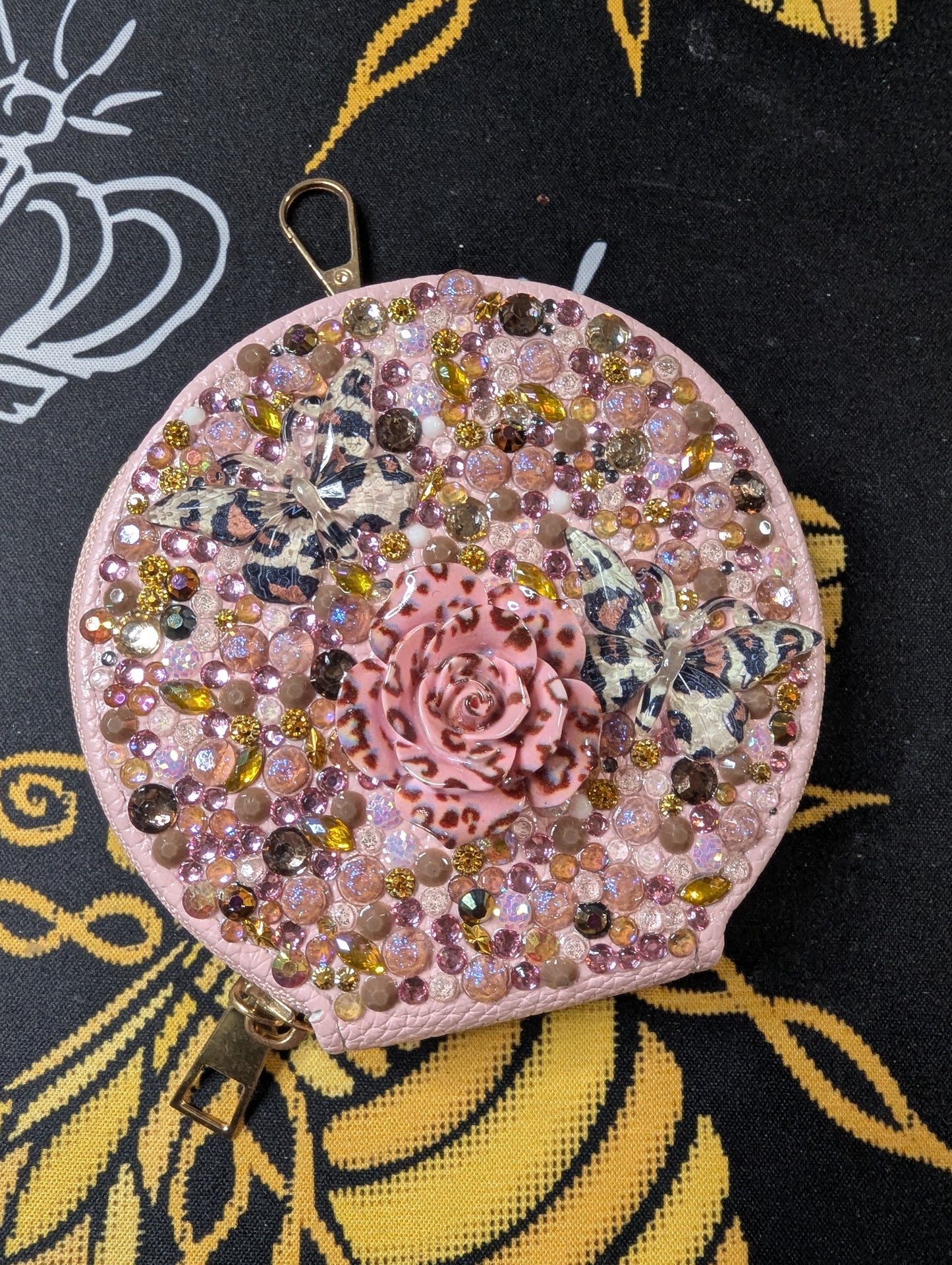 Coin Purse - Pink Leopard