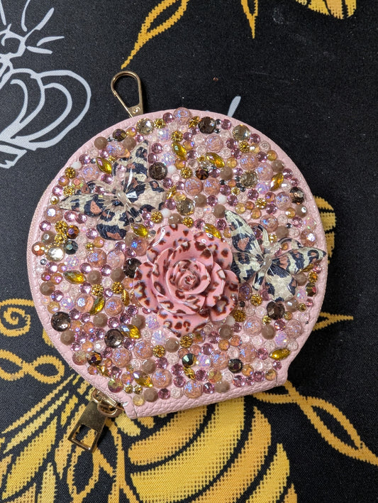 Coin Purse - Pink Leopard