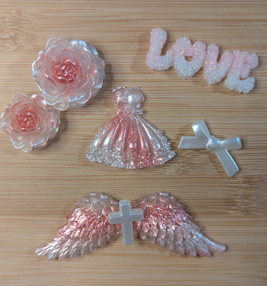 Resin Flatback Sets -Peace