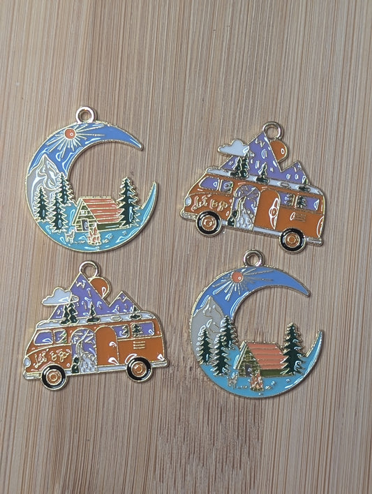 Camping Earring Charms