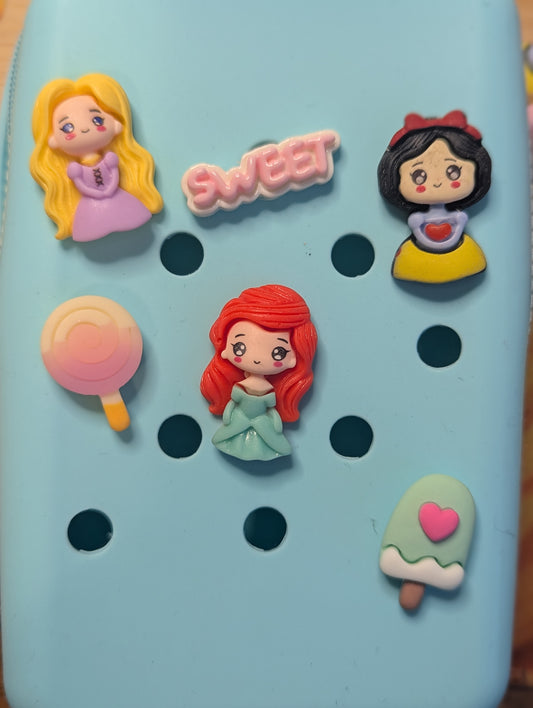 Croc Charms - Princess