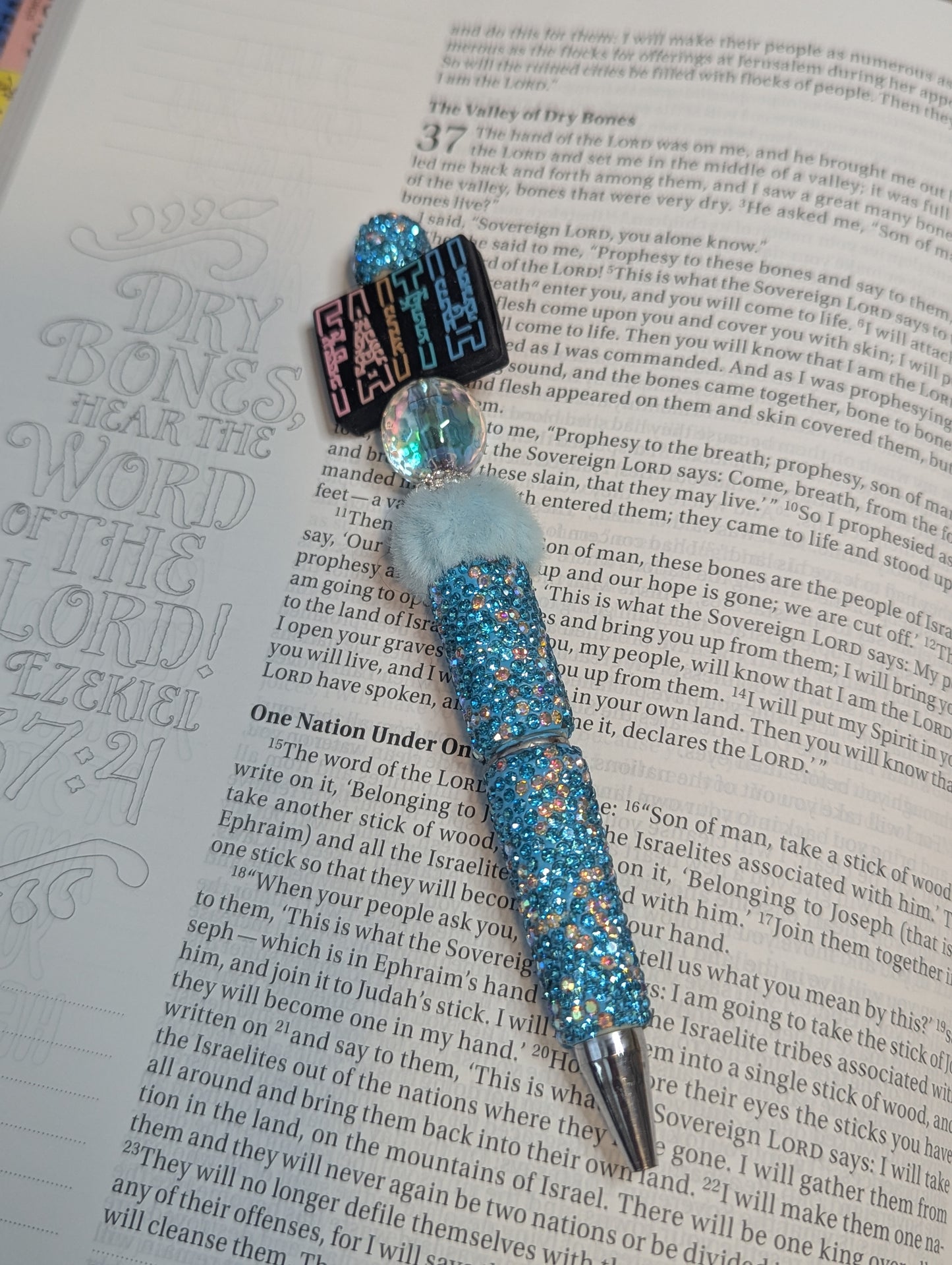 Rhinestone Pen - Faith