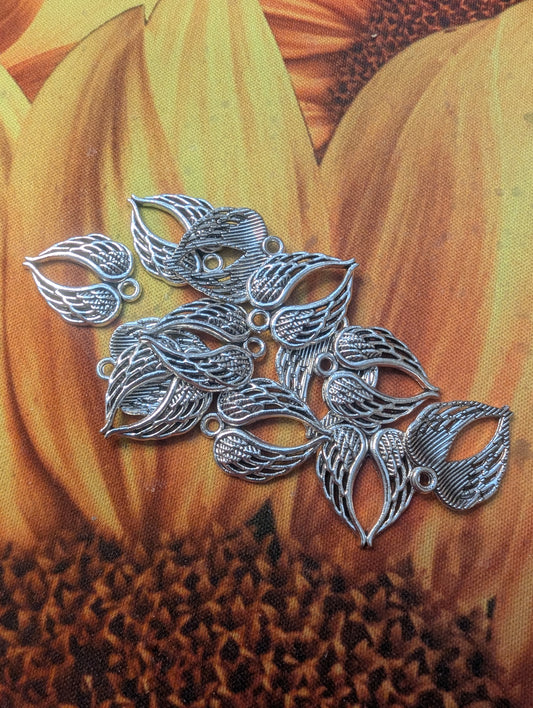 Angel Wings earring size