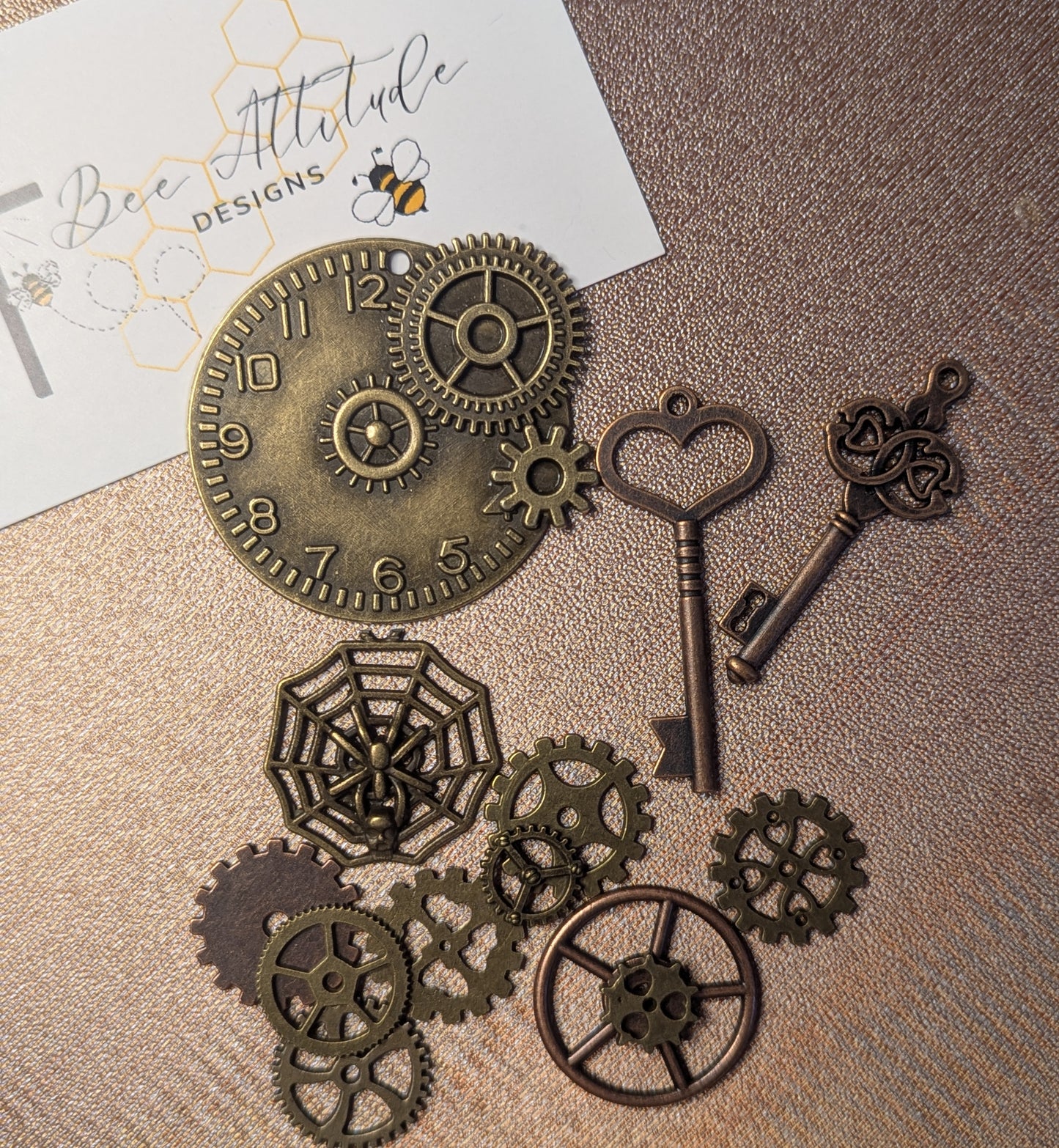Steampunk Clock & Keys
